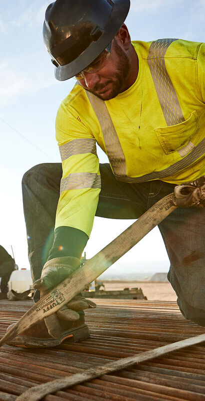 FR Hi-Vis Full Zip Hoodie Lifestyle